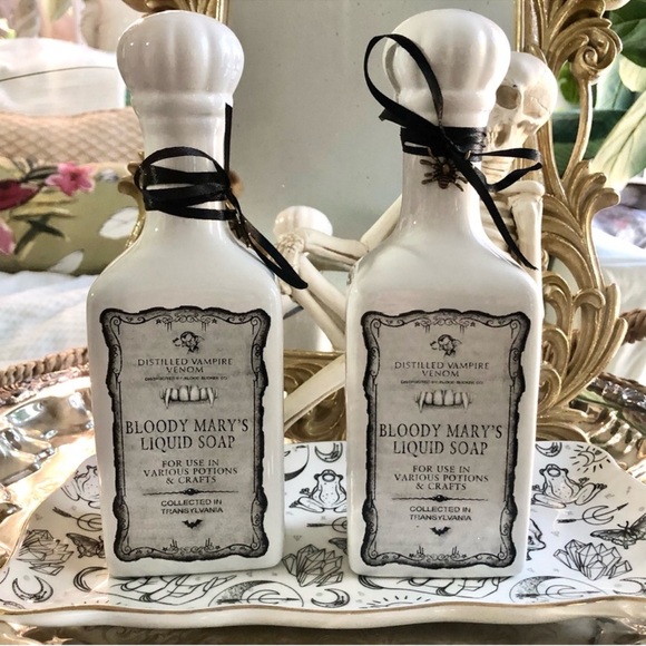 NEW! Bloody Mary’s Liquid Soap Halloween Goth Bottle - Picture 4 of 6